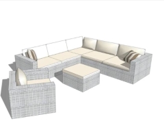 Thiết kế ghế sofa tuyệt đẹp file sketchup