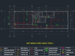 Thiết kế hệ thống cơ điện căn hộ 6 tầng