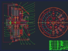 Thiết kế hệ thống ly hợp xe tải 8 tấn