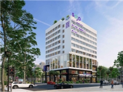 Thiết kế khách sạn Hậu Giang 10 tầng kích thước 27.4x34.8m 