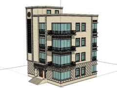 Thiết kế mẫu biệt thự 4 tầng diện tích xây dựng 13.2x12.8m