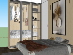 Thiết kế mẫu nội thất chung cư file sketchup