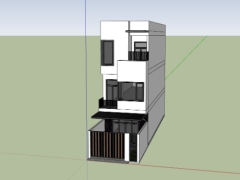 Thiết kế nhà 3 tầng 5x15m su