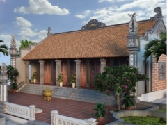 Thiết kế nhà thờ họ model max