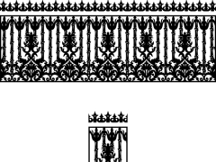 Thiết kế thiết kế cnc hàng rào đẹp nhất dxf