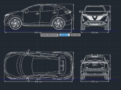 Thiết kế tuyến hình nissan ariya