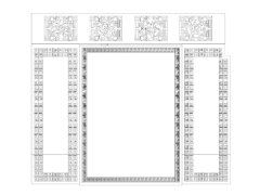 Thiết kế vách thờ đặc biệt kiểu mới model sketchup+corel+dxf chuẩn chế biến cho ae nào cần mẫu.
