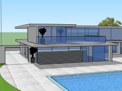 Thiết kế villa 2 tầng su có hồ bơi