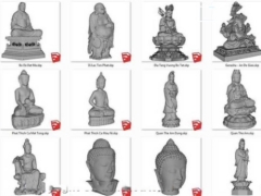 Thư viện Sketchup Tổng hợp Model Tượng Phật đầy đủ
