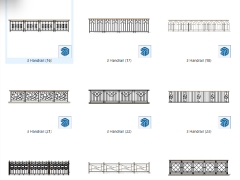 Tổng hợp 99 các mẫu File Sketchup Lan can sắt các loại