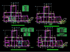 Tổng hợp bản vẽ chi tiết thiết kế hệ thống xử lý nước thải của cao ốc hỗn hợp 26 tầng