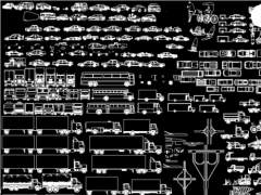 Tổng hợp mẫu bản vẽ cad các loại phương tiện giao thông chia sẻ miễn phí