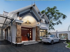 Trọn tập hồ sơ mẫu biệt thự 1 tầng diện tích 10x20m