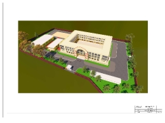 Trường tiểu học ông mặt trời 48x64.3m