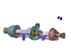 Ứng dụng phần mềm tính toán bản vẽ catia và phần mềm ansys workbench và tính toán cụm cầu sau chủ động xe download 3 tấn
