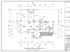 Xây dựng khối trụ sở làm việc công an cấp xã phường kích thước 15x18.3m