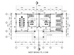 Xây dựng trụ sở làm việc xã Đội kích thước 16x8m