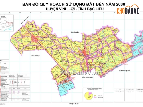 quy hoạch sử dụng đất,Bản đồ quy hoạch sử dụng đất,quy hoạch huyện,quy hoạch bạc liêu