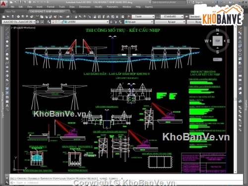 Bản Vẽ Mẫu,Nghành Cầu Đường,thư viện bản vẽ cầu đường,thiết kế cầu đường