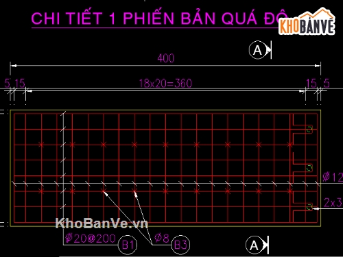 bản lắp ghép,bản quá độ,quá độ