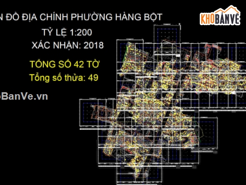 Bản đồ địa chính phường Hàng Bột VN2000,Bản đồ Quy hoạch phường Hàng Bột,File Cad bản đồ địa chính,phường Hàng Bột