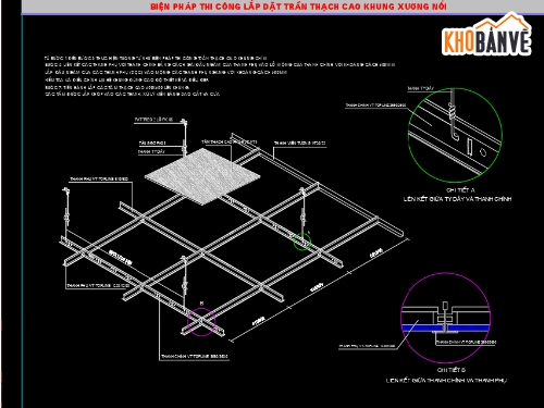 trần thạch cao,bản vẽ cad trần thạch cao,bản vẽ trần thạch cao