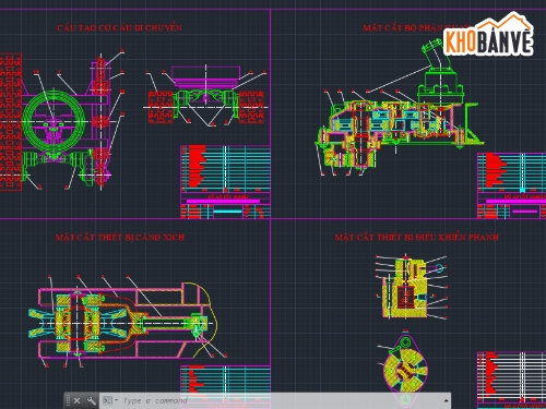 Bản vẽ cad,hệ thống truyền động thủy lưc,máy xúc EO420A