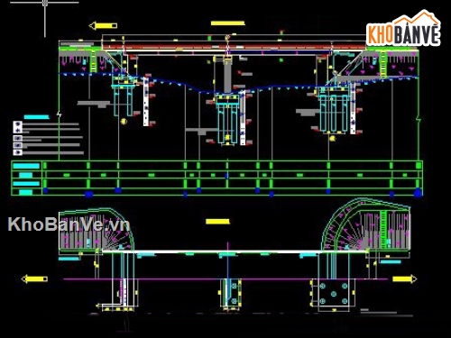 thiết kế cầu dầm 2 nhịp,cầu 2 nhịp L=24m,thiết kế cầu 2 nhịp bê tông cốt thép,bản vẽ cầu dầm 2 nhịp