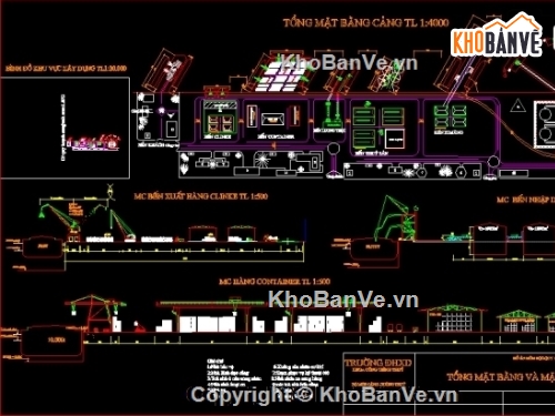 Bản vẽ quy hoạch cảng,thiết kế cảng,thiết kế quy hoạch cảng