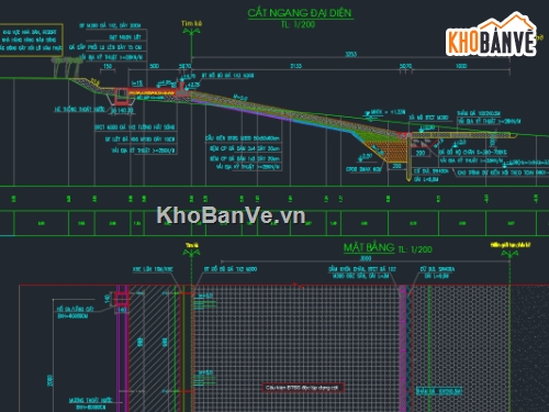 thiết kế kè,kè biển,kè cừ ván,cad kè biển cừ ván,SW400A,thiết kế kè biển trọn bộ