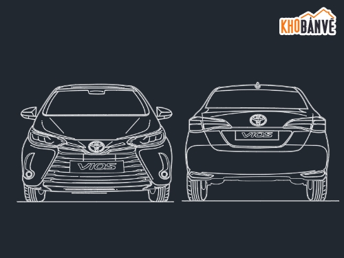 toyota vios,tuyến hình vios,tuyến hình toyota vios
