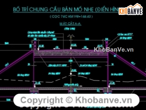 mố u tường cánh xiên,cầu dầm bản,bản vẽ cầu dầm,cầu bản mố nhẹ l=6,bản vẽ cầu bản,cầu bản l=6m b=8m