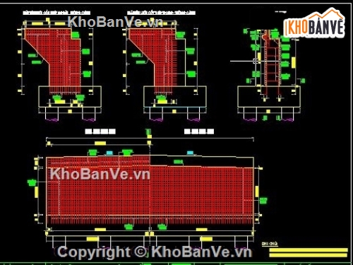 bản vẽ cầu,cầu bản rỗng,cầu bản