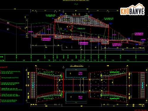 Bản vẽ chi tiết cống hộp 4x4,cống hộp 4x4,cống hộp