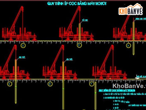 bản vẽ ép cọc,bản vẽ,ép cọc,thi công ép cọc