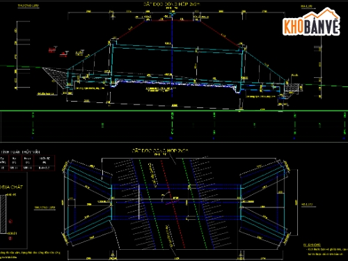 cống hộp 2x2,Bản vẽ cad cống hộp,Bản vẽ cống hộp