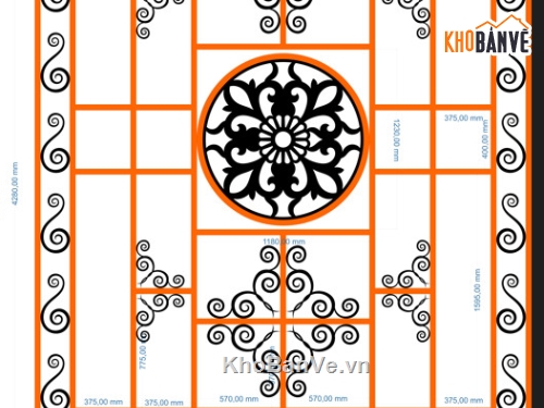 hoa văn mái kính,file dxf mái kính cnc,mái kính cnc đẹp