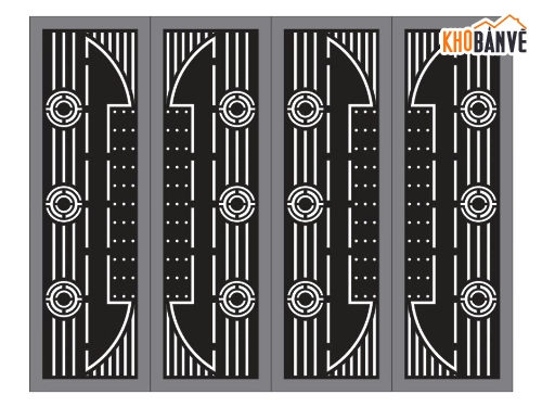 cửa cnc 4 cánh,cửa 4 cánh cnc,cnc 4 cánh