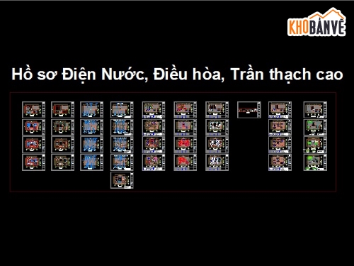 bản vẽ điện nước thông gió điều hòa biệt thự,Bản vẽ điện nước biệt thự,hồ sơ thi công điện nước điều hòa biệt thự,bản vẽ điều hòa và điện nước biệt thự