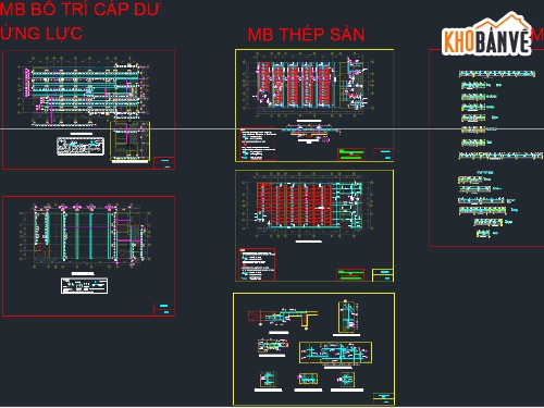 dầm dự ứng lực,dự ứng lực,sàn dự ứng lực,bản vẽ kết cấu sàn dự ứng lực,thi công sàn dự ứng lực,bản vẽ