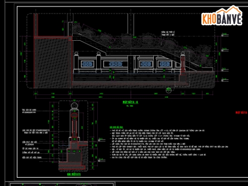kiến trúc đền,liệt sỹ,Bản vẽ,Bản vẽ đền,Bản vẽ kiến trúc Nhà
