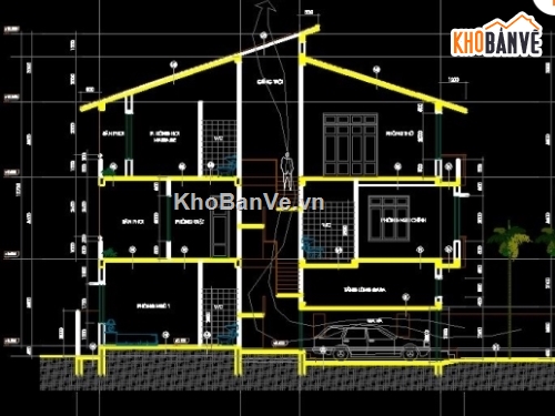 biệt thự 12x24m,mẫu nhà 3 tầng mái thái,kiến trúc nhà 3 tầng