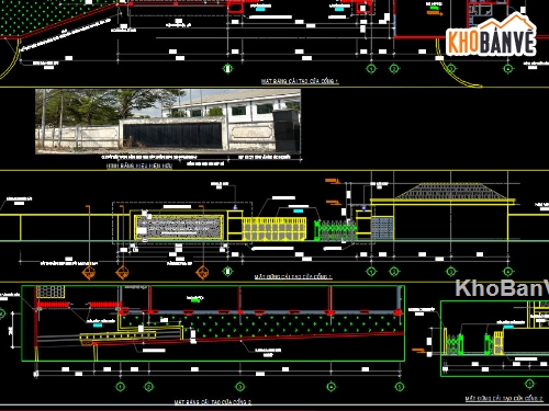 Cửa cổng lùa,File cad cửa lùa,cad cửa cổng,Bản vẽ cửa cổng,cửa lùa nhà xưởng