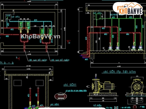 nước nhà công vụ,PCCC nhà công vụ,nước + PCCC,bản vẽ nhà công vụ,nhà công vụ tỉnh hòa bình