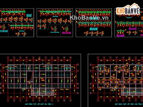 thiết kế file cad trường học mầm non,vẽ trường học mầm non 3 tầng,autocad bản vẽ trường mầm non,trường học 8 phòng file cad