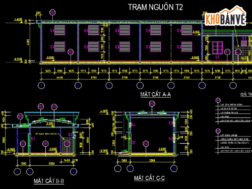 bản vẽ nhà trạm nguồn điện,trạm nguồn sân bay,trạm biến áp,trạm điện,nhà trạm,bản vẽ cung cấp điện