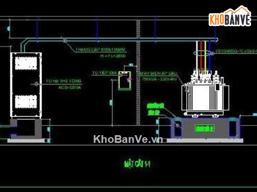 nhà máy sản xuất,Bản vẽ nhà máy sản xuất,điện nhà máy
