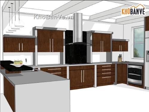 mode bếp,nội thất phòng bếp,Thiết kế nội thất phòng bếp