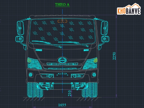 ô tô,Hino,sát xi,Bản vẽ cad ô tô,xzu,thiết kế