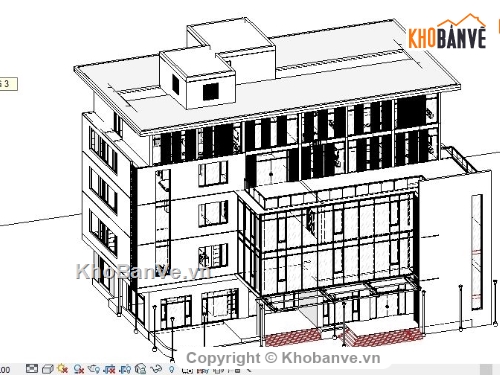 Bản vẽ tòa nhà 5 tầng,thiết kế nhà khách,Kiến trúc tòa nhà,nhà 5 tầng 18x28m,5 tầng 18x28m,File cad tòa nhà 5 tầng